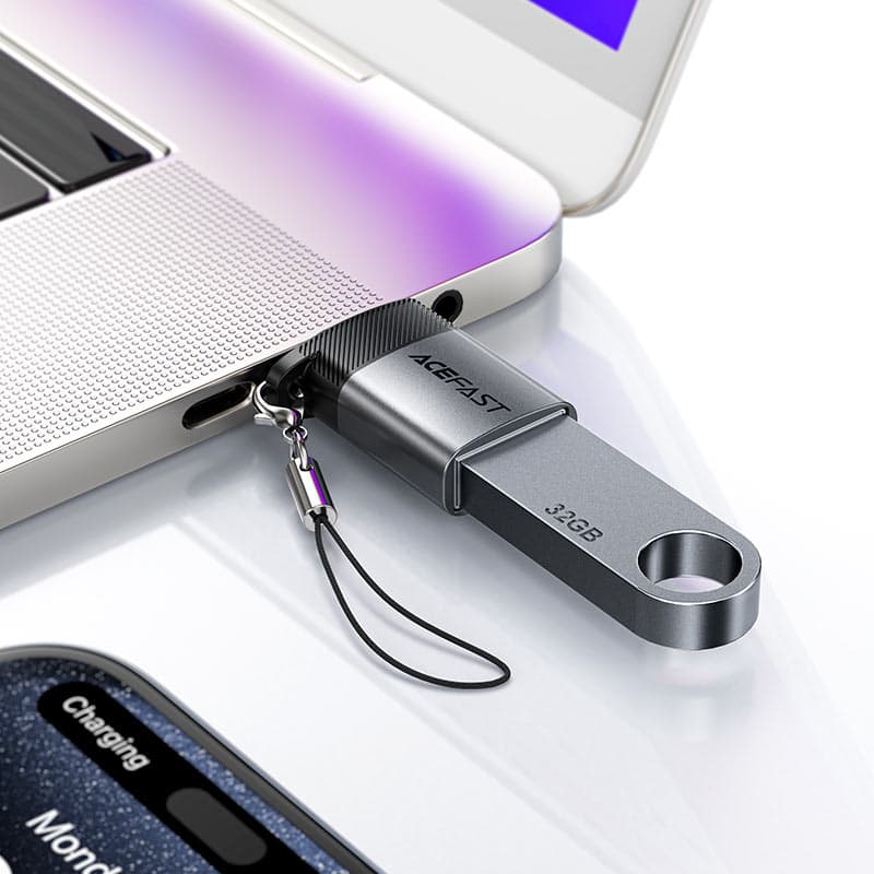 ACEFAST J7 USB-A to USB-C Adapter | Data Transfer 10Gbps