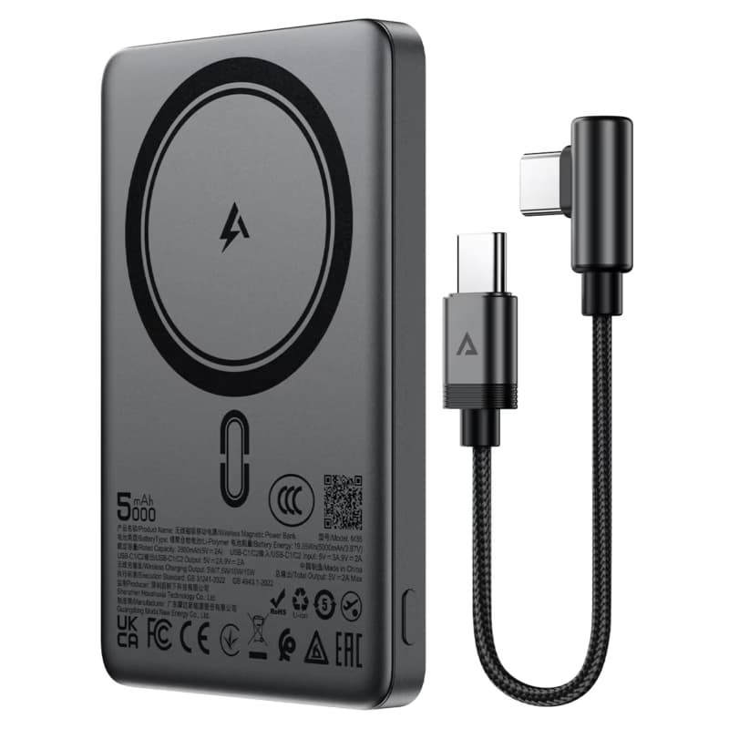 ACEFAST M35 5000mAh Magnetic Fast Charging Bank 